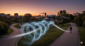 ドローンの制動距離と慣性の法則