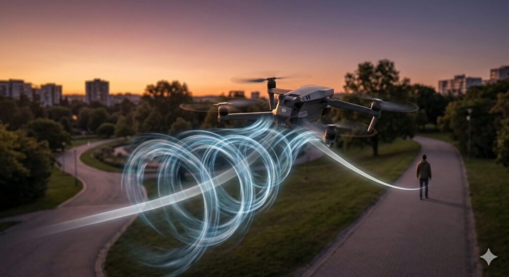 ドローンの制動距離と慣性の法則