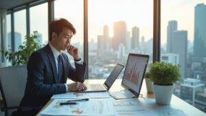 令和8年地価公示の動向を分析する不動産実務家のイメージ