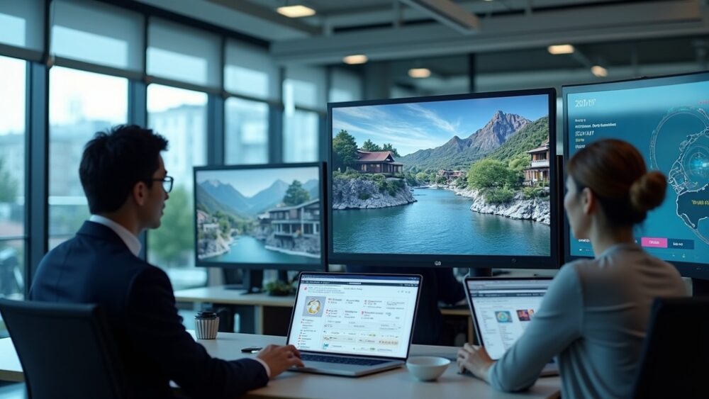 不動産AIエージェントを活用した物件提案業務のイメージ